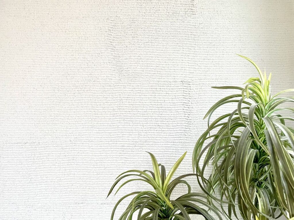 左官仕上のオリジナルの塀